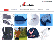 Tablet Screenshot of nassaugolf.com